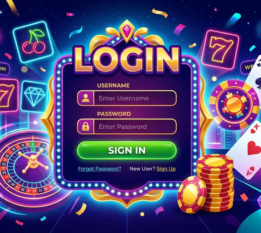 Login Blue casino