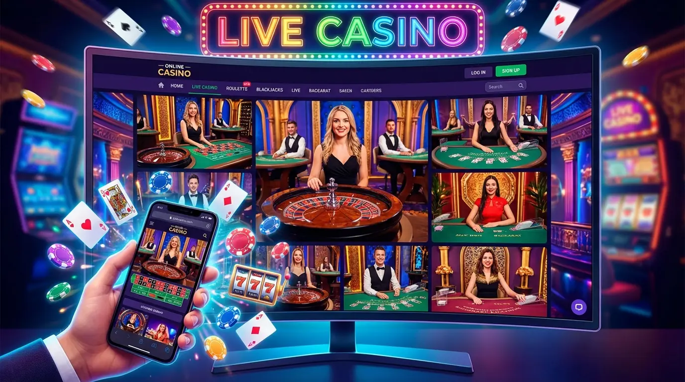 Live Casino bei Blue casino