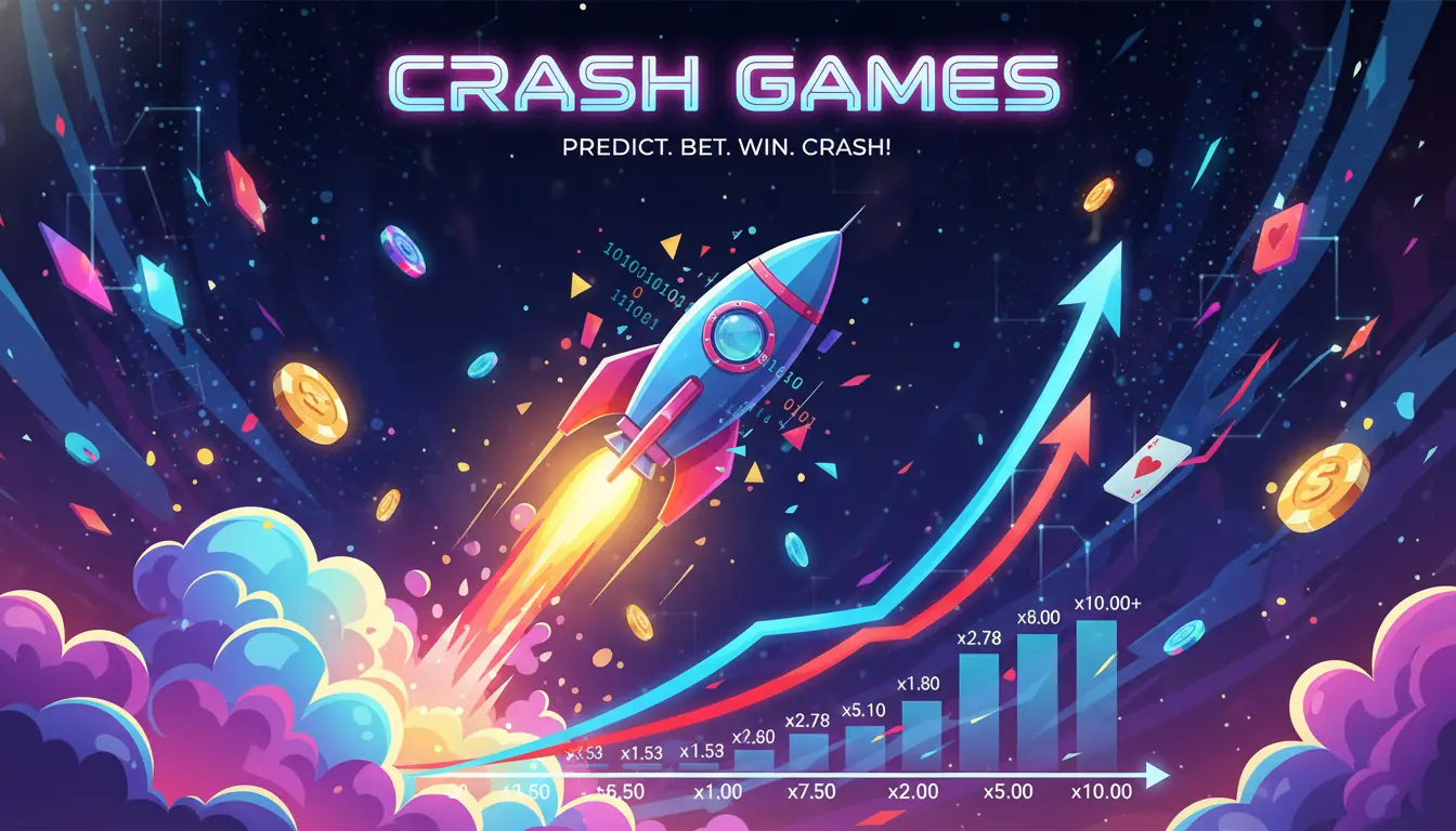 Crash Games Blue casino
